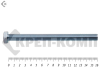 Болт полная резьба, цинк DIN933 12х160 пр.8,8 (25кг/191)