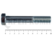 Болты DIN 931, с неполной резьбой, цинк, 16х100 мм, пр.8.8 (25 кг/129)