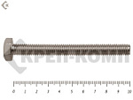 Болты с полной резьбой, нержавеющие DIN933 А2 6х100 (10шт) – фото